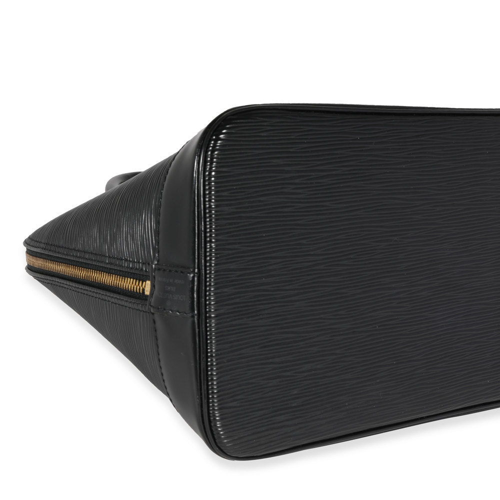 Louis Vuitton Black Epi Alma PM - Picture 5 of 7